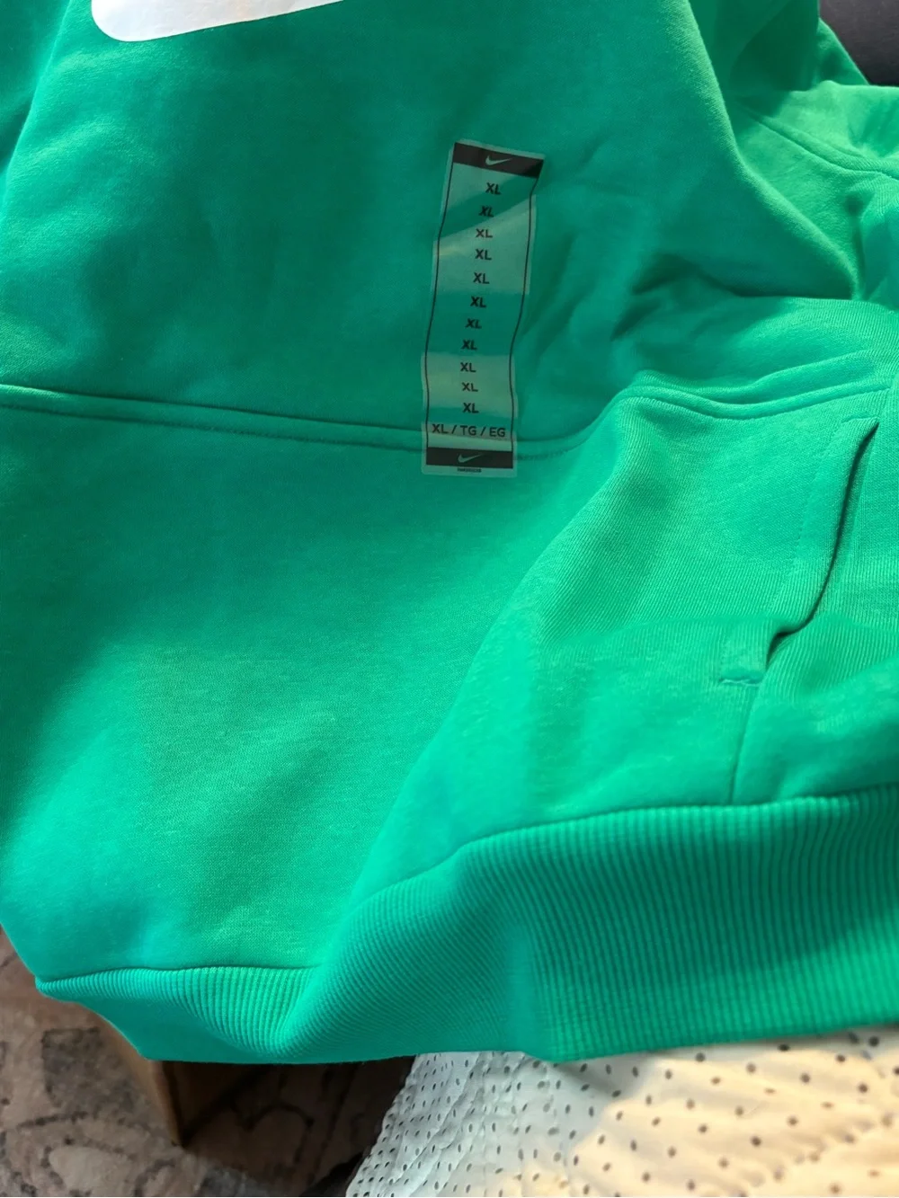 Nike Kids' Green Sportswear Club Hoodie